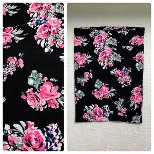 TORRID Floral Stretch Pencil Skirt